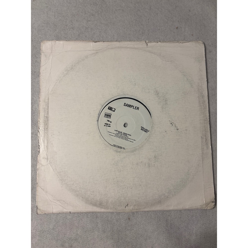 Sean Paul Like Glue 12" Vinyl Sampler PROMO 70 Black Good 2002 Dancehall